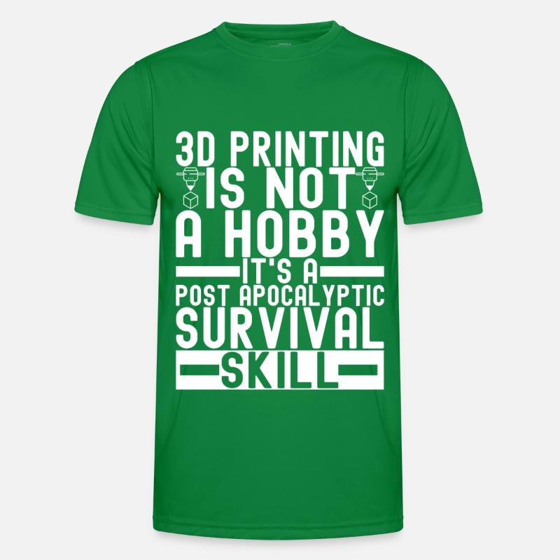 Impression 3D T-shirt sport Homme