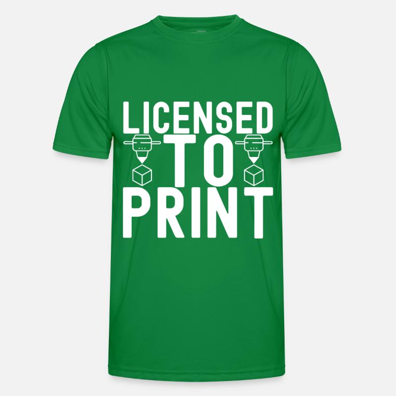 Impression 3D T-shirt sport Homme