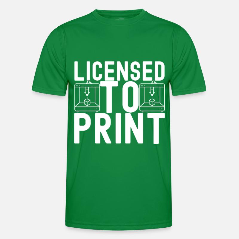 Impression 3D T-shirt sport Homme