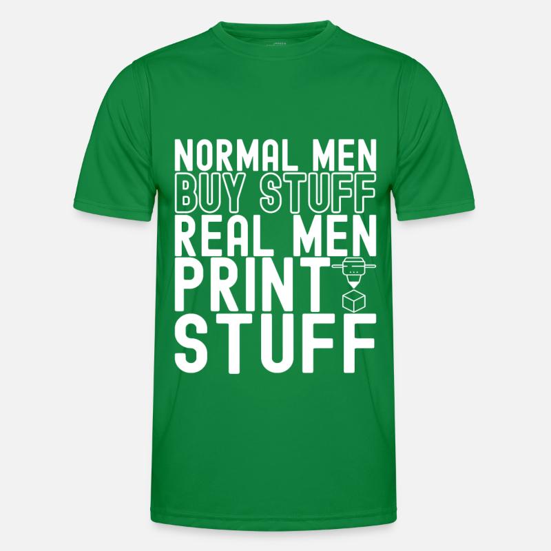 Impression 3D T-shirt sport Homme