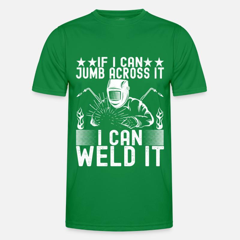 Welder welding Men's Functional T-Shirt