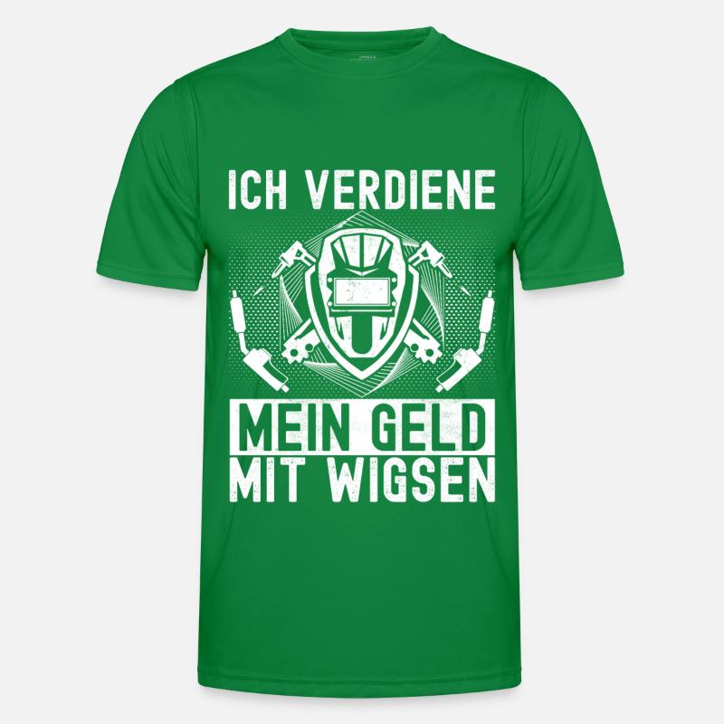 Welder welding Men's Functional T-Shirt