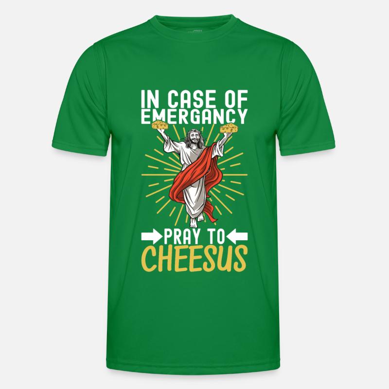 Cheese lovers Gouda cheese Men's Functional T-Shirt