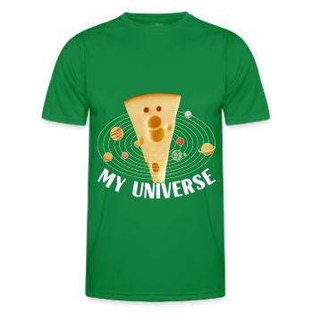 Amateurs de fromage Gouda - T-shirt sport Homme - vert - Devant - AI Model Male 178 dark (178cm)