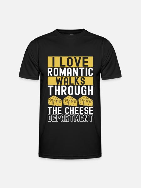 Cheese lovers Gouda cheese - Men's Functional T-Shirt - black