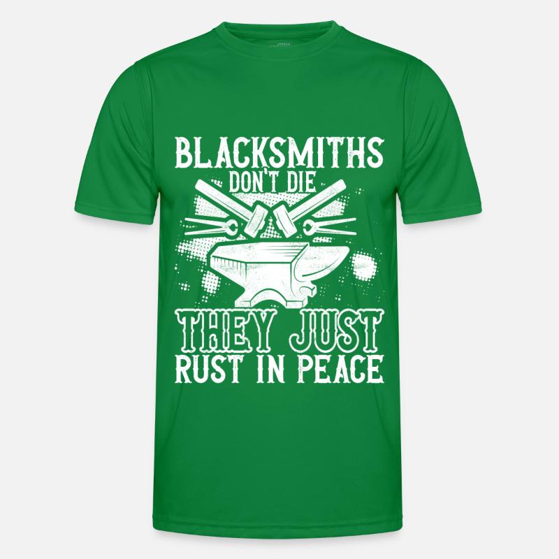 Enclume de forge forgeuse T-shirt sport Homme