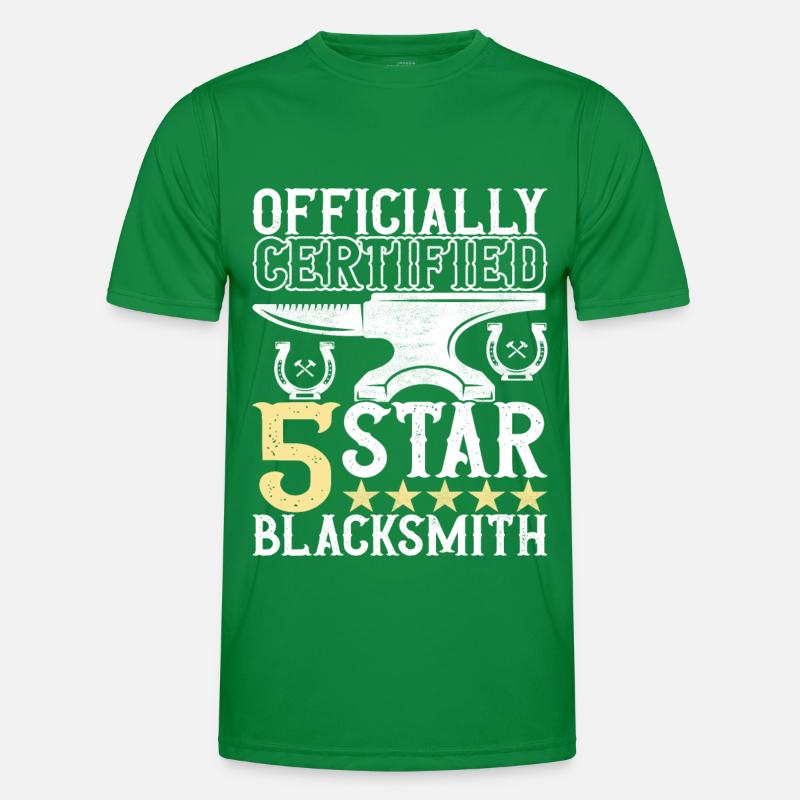 Enclume de forge forgeuse T-shirt sport Homme