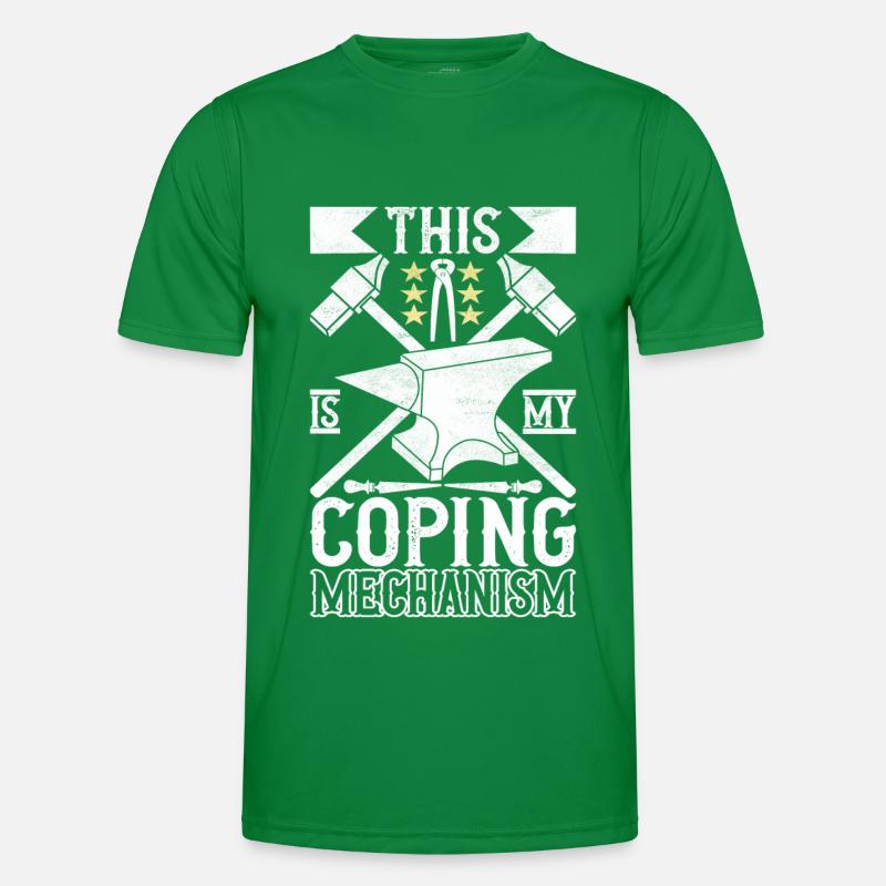 Enclume de forge forgeuse T-shirt sport Homme