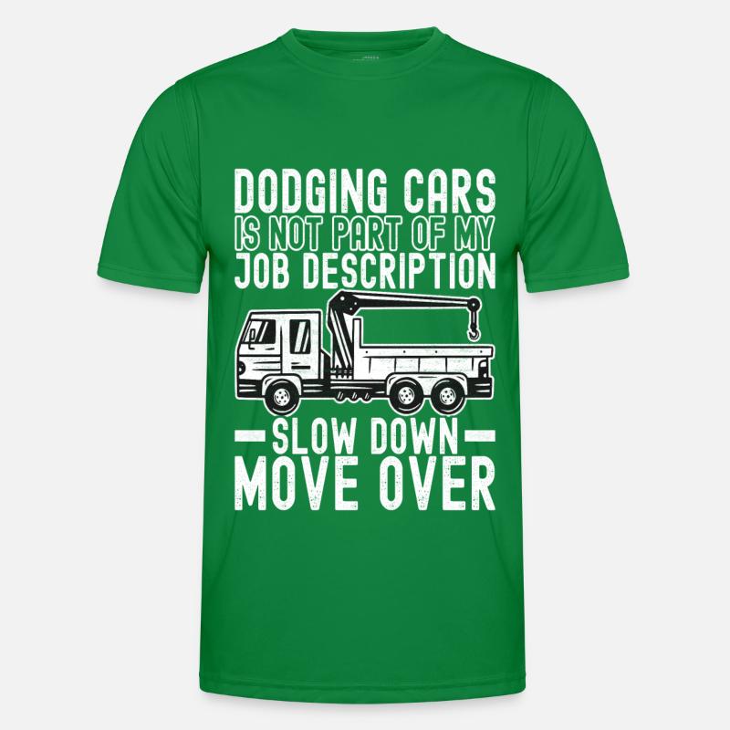 Abschleppwagen Abschleppdienst Männer Funktions-T-Shirt
