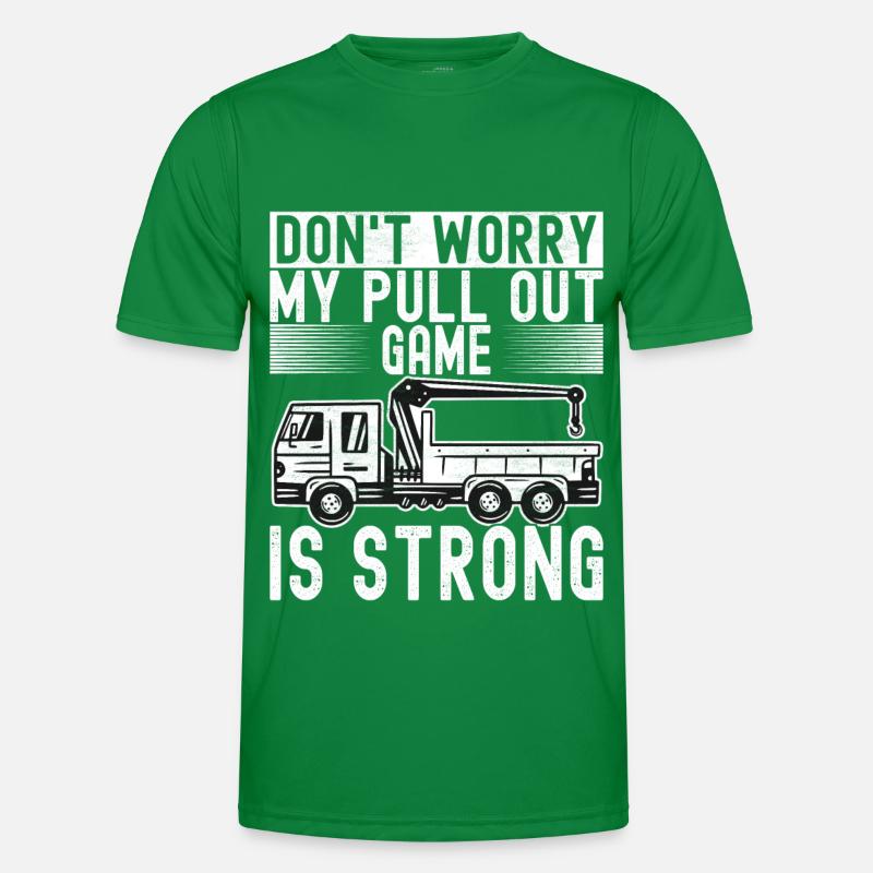 Abschleppwagen Abschleppdienst Männer Funktions-T-Shirt