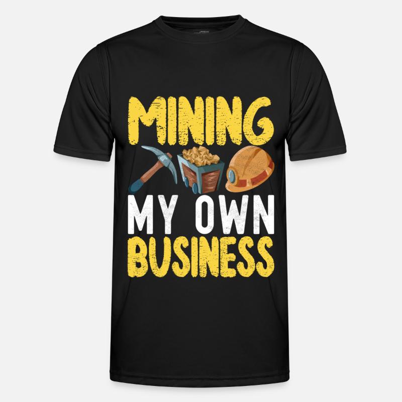Gold Diggers Gold Mining Men's Functional T-Shirt