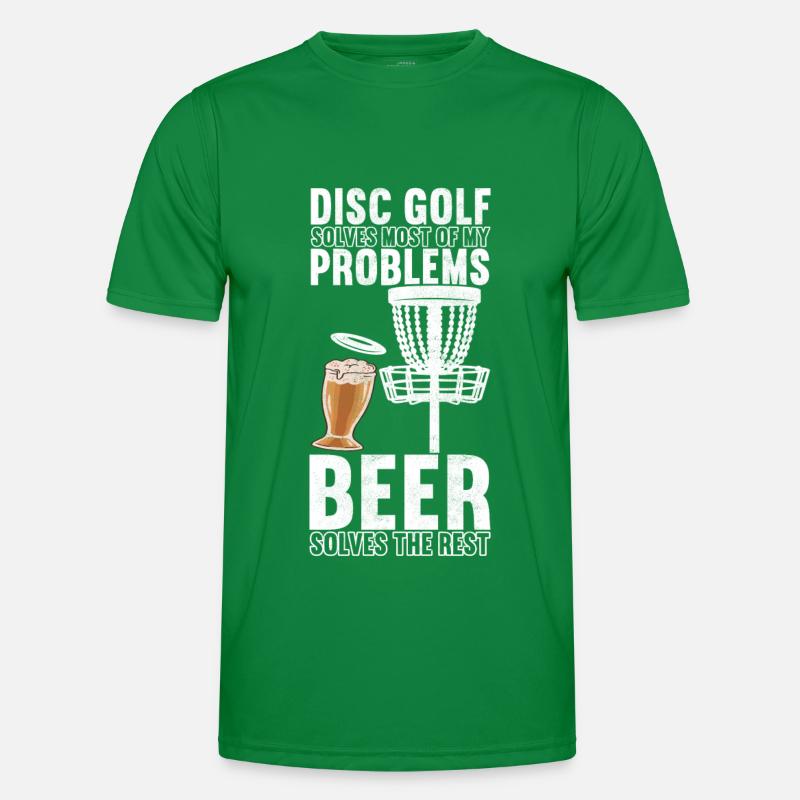 Disc Golf Discgolfspieler Männer Funktions-T-Shirt