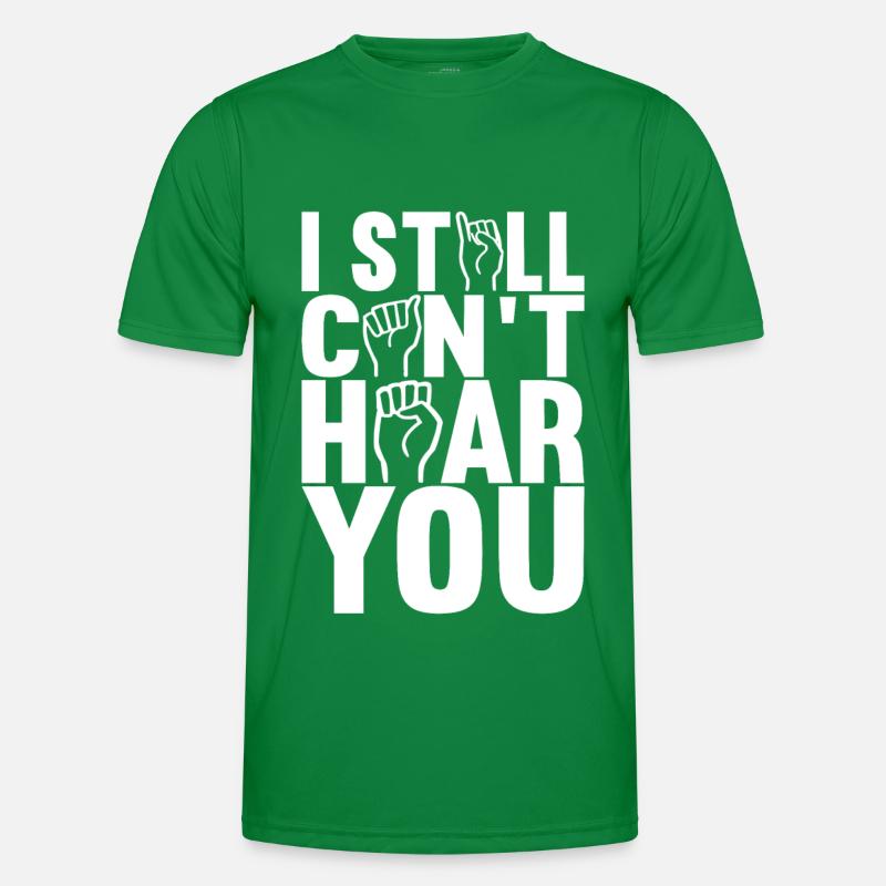 Deaf Deaf Mute Deaf Men's Functional T-Shirt