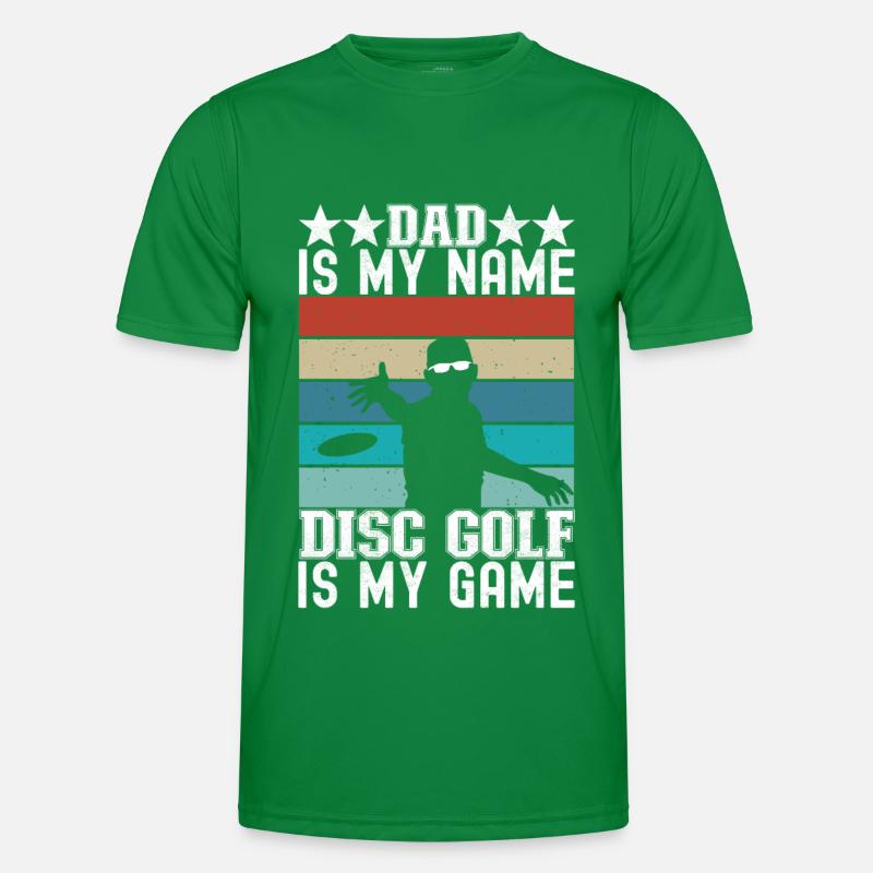 Disc Golf Disc Golfer Men's Functional T-Shirt