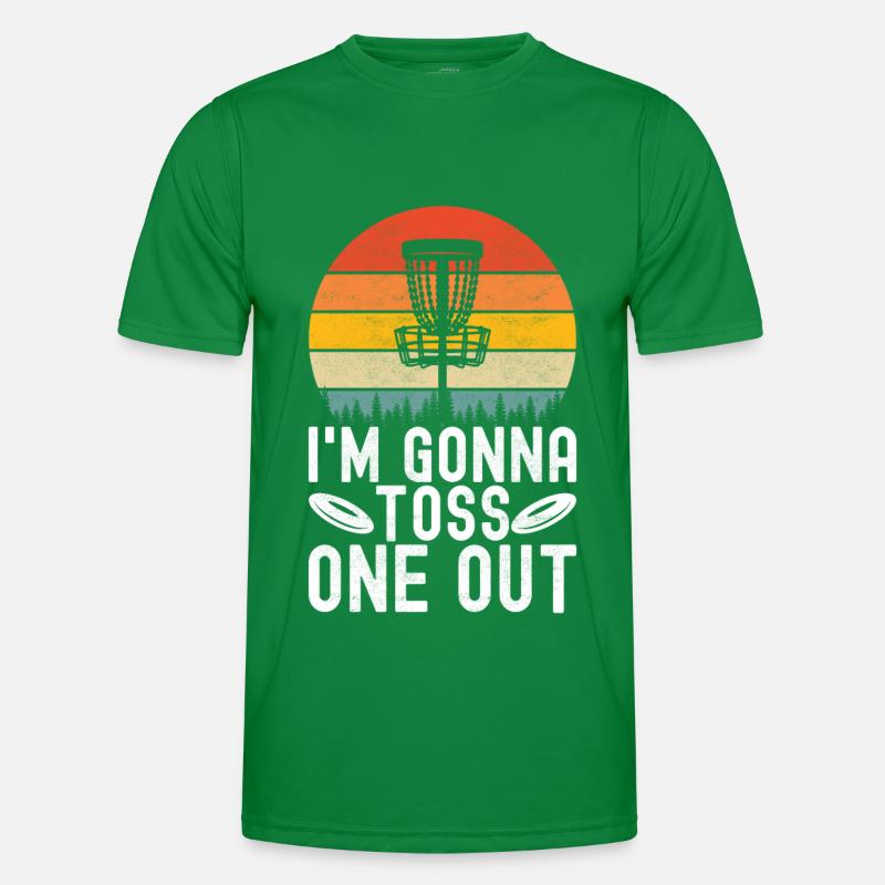Disc Golf Disc Golfer Men's Functional T-Shirt
