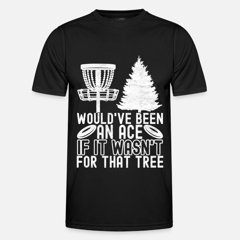 Disc Golf Disc Golfer - Men's Functional T-Shirt - black