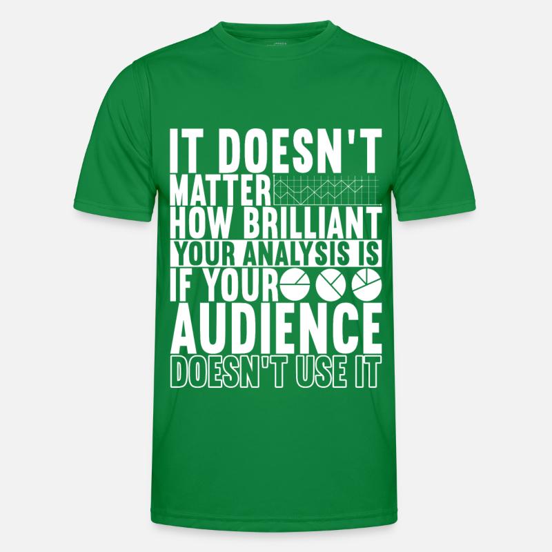 Data Scientist Data Analyst Männer Funktions-T-Shirt