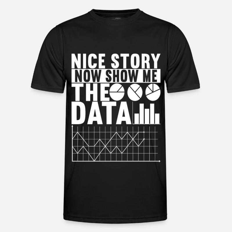 Data Scientist Data Analyst - Men's Functional T-Shirt - black