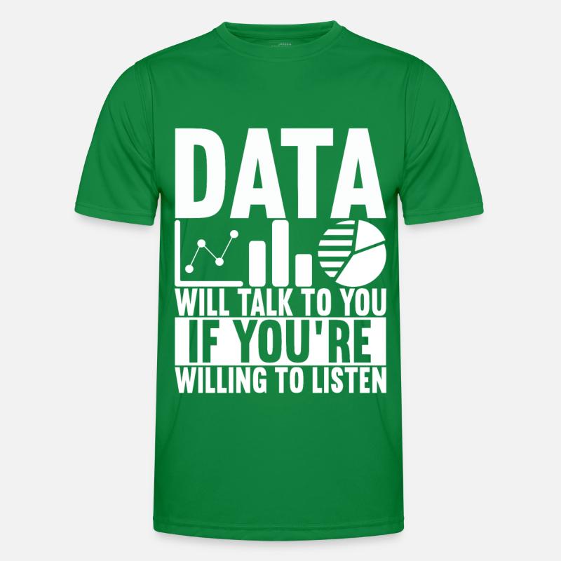 Data Scientist Data Analyst Männer Funktions-T-Shirt