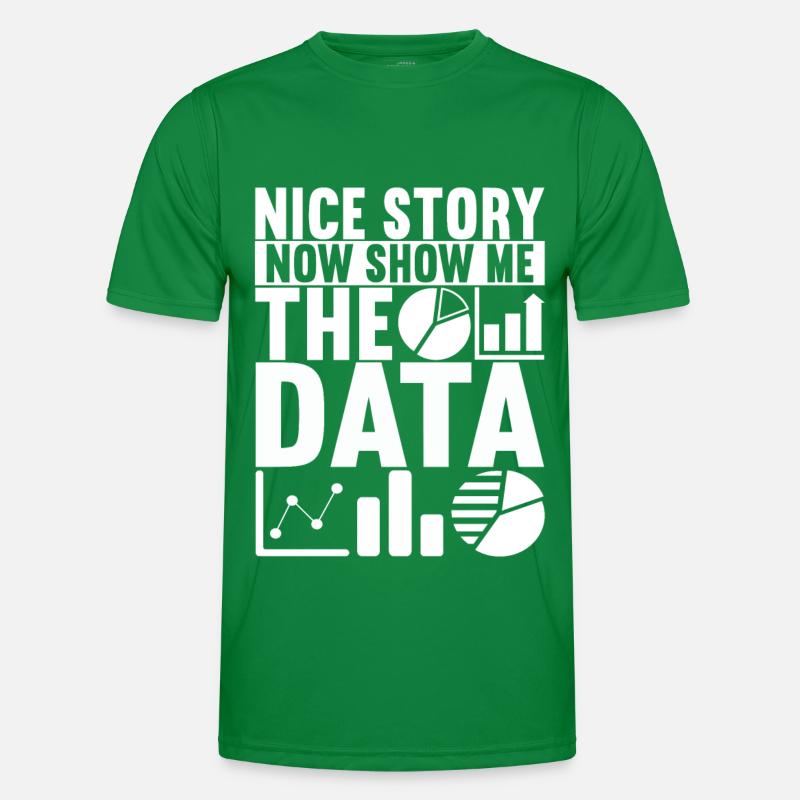 Analyste de données Data Scientist T-shirt sport Homme