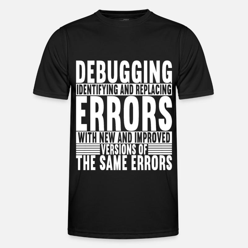 Programmer Computer Scientist - Men's Functional T-Shirt - black
