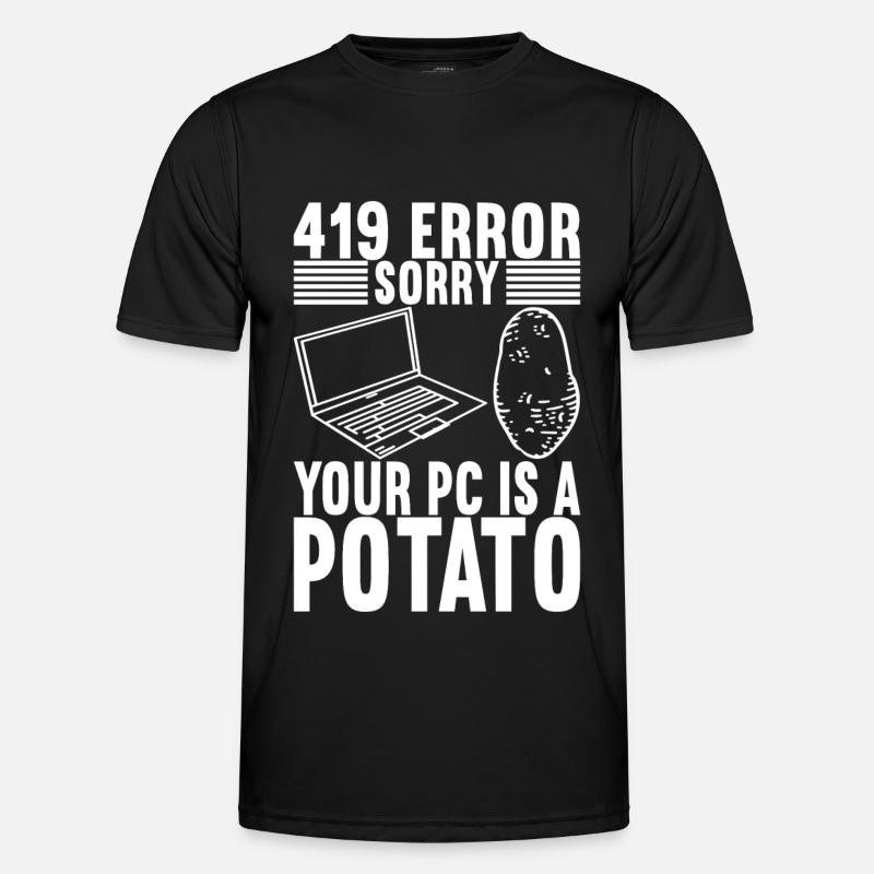 Programmer Computer Scientist - Men's Functional T-Shirt - black