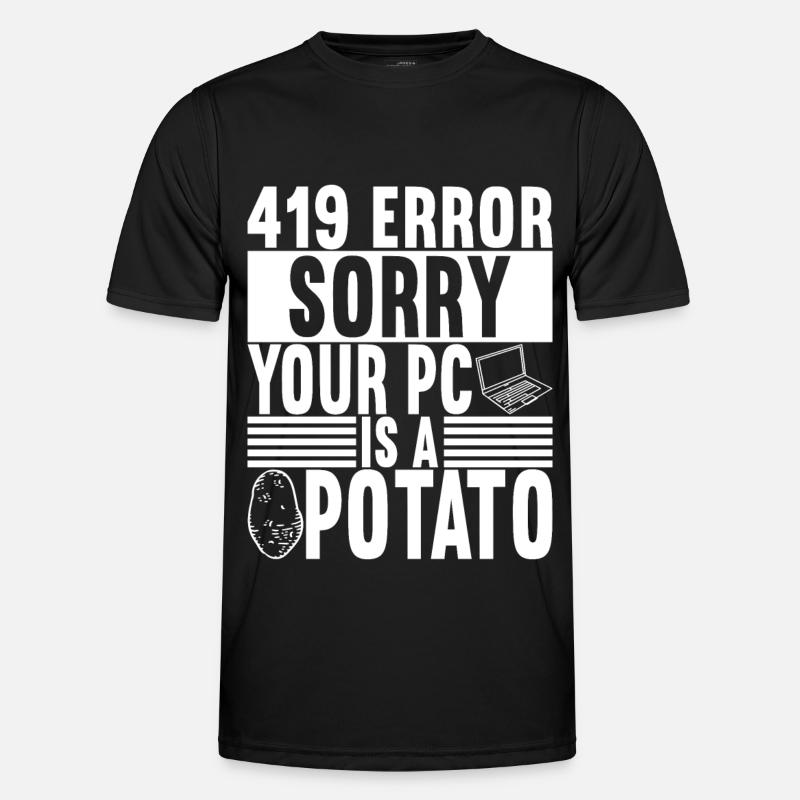 Programmer Computer Scientist - Men's Functional T-Shirt - black