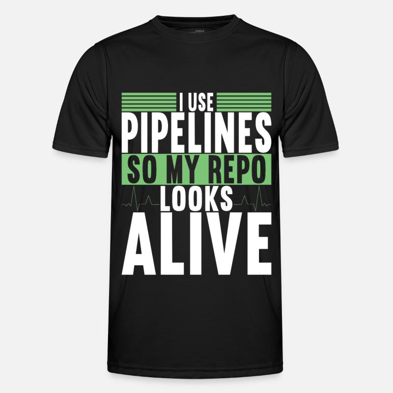 Programmer Computer Scientist - Men's Functional T-Shirt - black