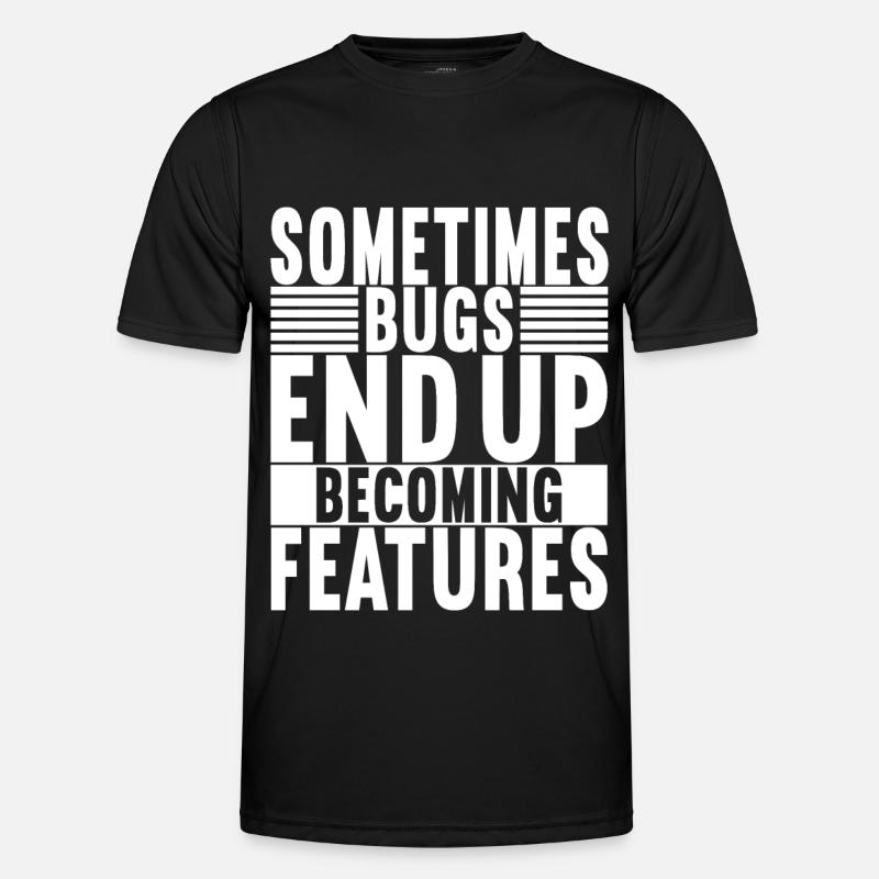 Programmierer Informatiker - Männer Funktions-T-Shirt - Schwarz