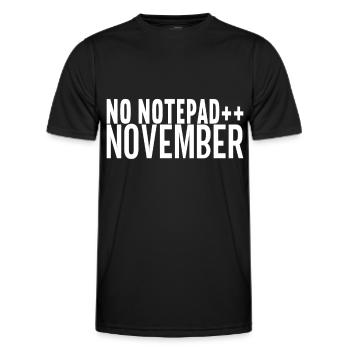 Programmierer Informatiker - Männer Funktions-T-Shirt - Schwarz - Vorne - AI Model Male 178 dark (178cm)