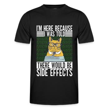 Programmierer Informatiker - Männer Funktions-T-Shirt - Schwarz - Vorne - AI Model Male 178 dark (178cm)