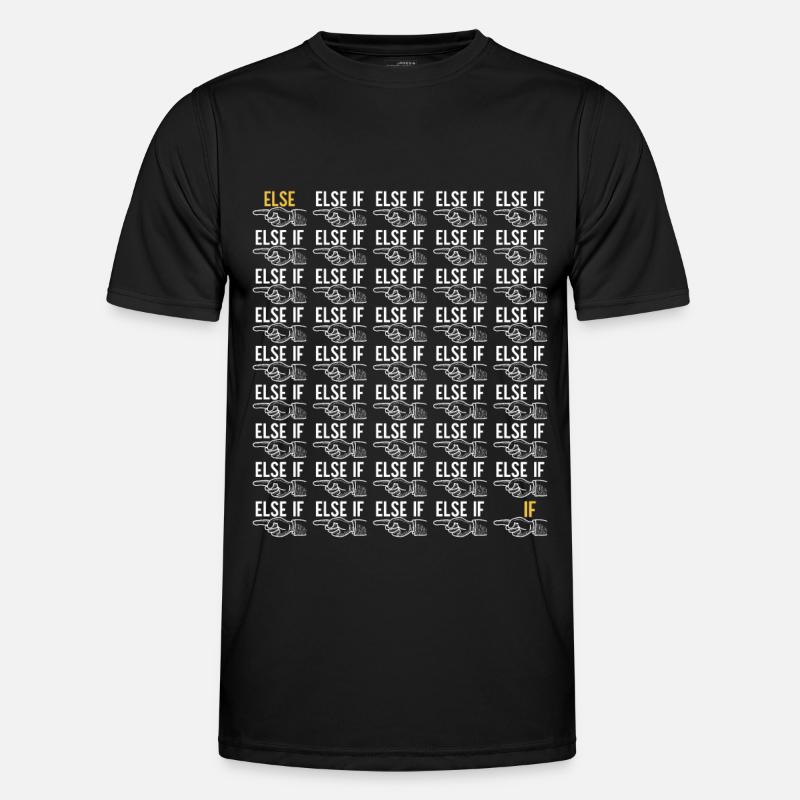 Programmierer Informatiker - Männer Funktions-T-Shirt - Schwarz