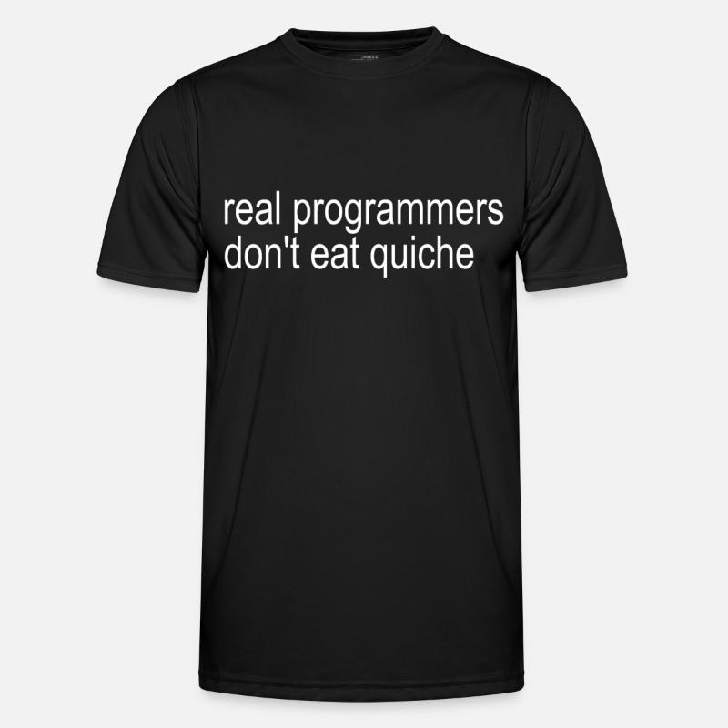 Programmierer Informatiker - Männer Funktions-T-Shirt - Schwarz