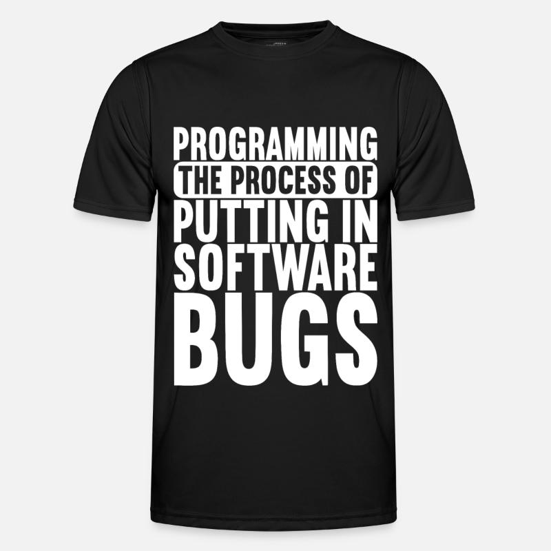 Programmierer Informatiker - Männer Funktions-T-Shirt - Schwarz