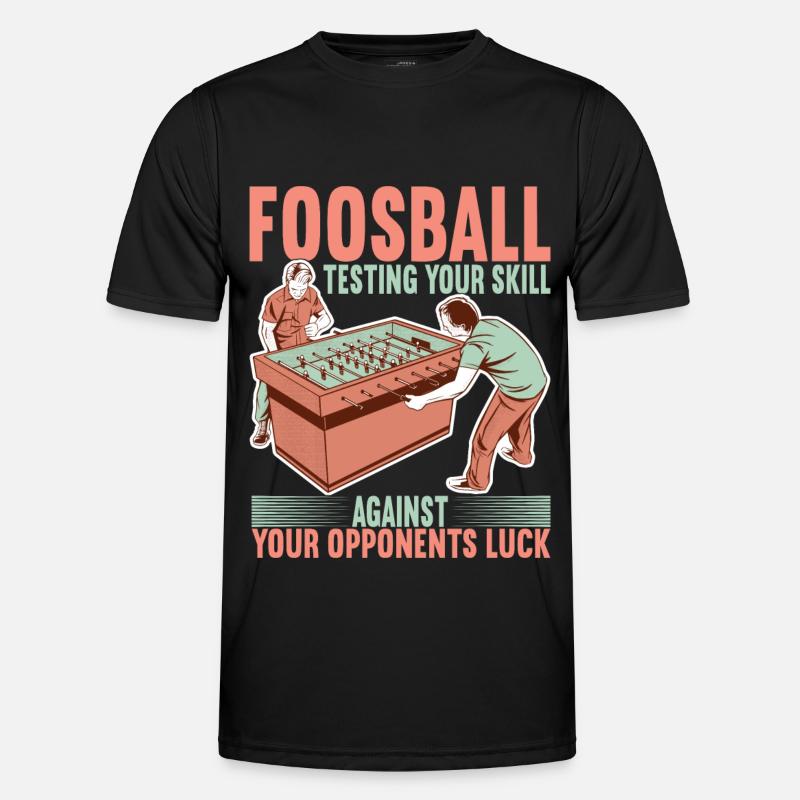 Tischfussball Tischkicker Männer Funktions-T-Shirt