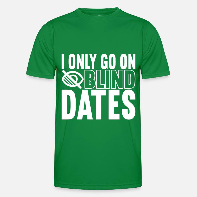 Blind visual impairment Men's Functional T-Shirt