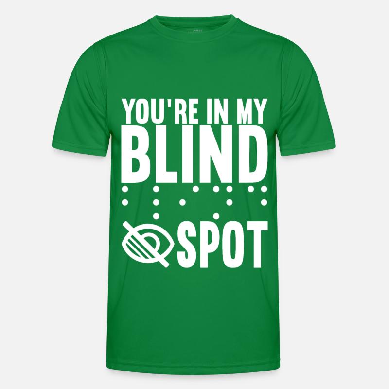 Blind Sehbehinderung Männer Funktions-T-Shirt