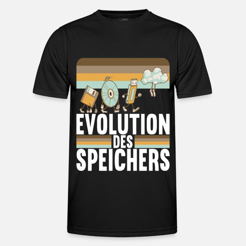 Programmierer Informatiker - Männer Funktions-T-Shirt - Schwarz