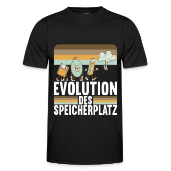 Programmierer Informatiker - Männer Funktions-T-Shirt - Schwarz - Vorne - AI Model Male 178 dark (178cm)