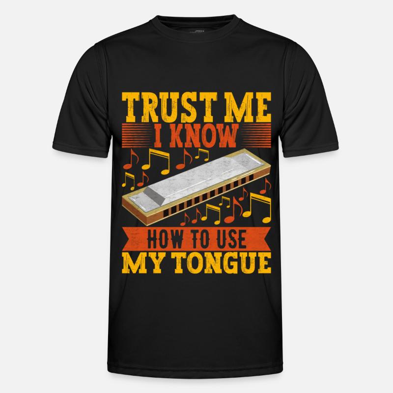 Harmonica Harmonica - Men's Functional T-Shirt - black