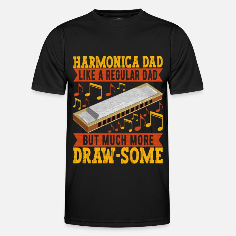 Harmonica Harmonica - Men's Functional T-Shirt - black
