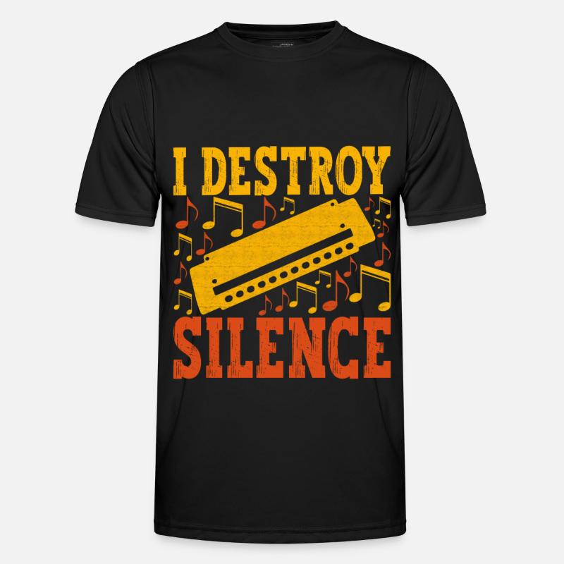Harmonica Harmonica - Men's Functional T-Shirt - black