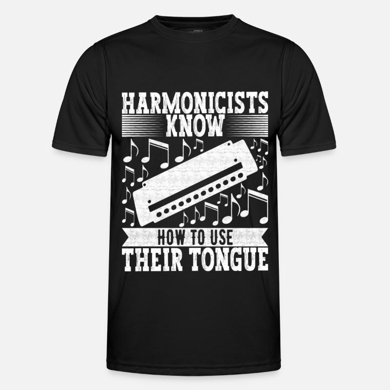 Harmonica Harmonica - Men's Functional T-Shirt - black