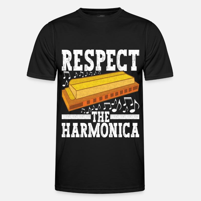 Harmonica Harmonica - Men's Functional T-Shirt - black