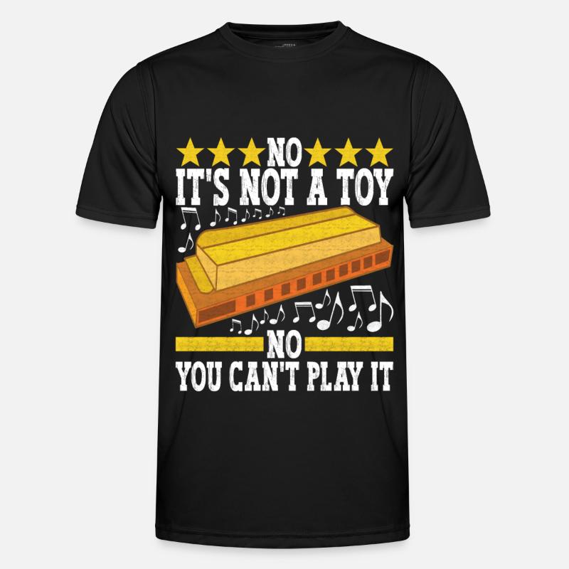 Harmonica Harmonica - Men's Functional T-Shirt - black