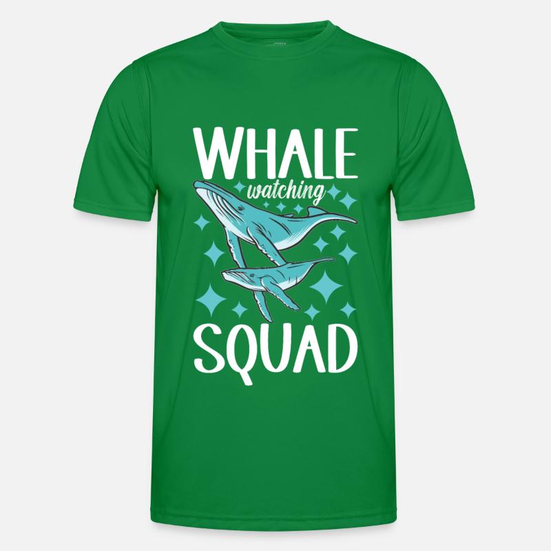 Observateurs de baleines T-shirt sport Homme