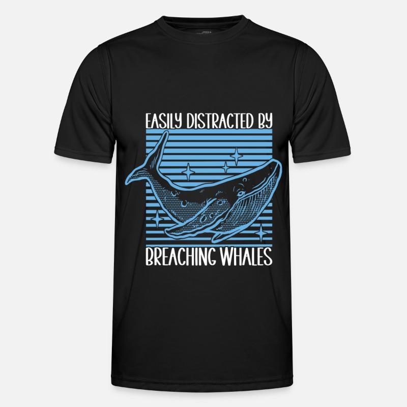 Whale Watchers Men's Functional T-Shirt
