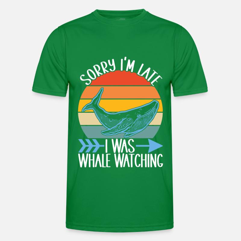 Observateurs de baleines T-shirt sport Homme