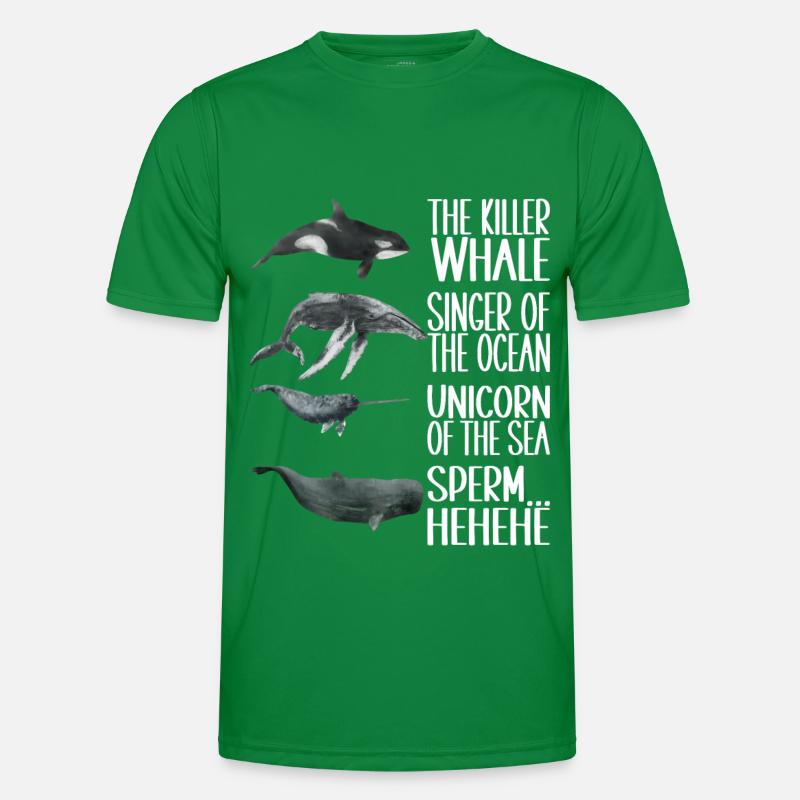 Observateurs de baleines T-shirt sport Homme