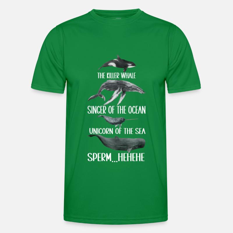 Observateurs de baleines T-shirt sport Homme